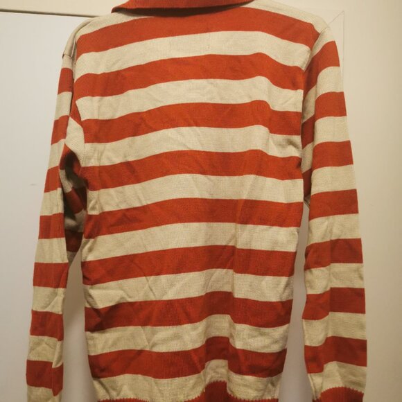 Striped Knit Polo - Picture 3 of 4